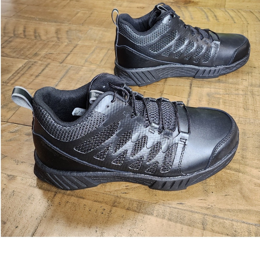 Reebok Floatride Energy Tactical Mid Cut Boots Black Mens 9W RB4350 Soft Toe EH
